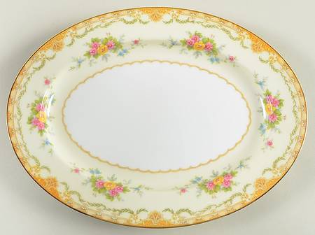 N119 11" Oval Serving Platter