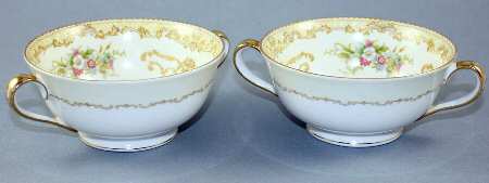 N120 Footed Cream Soup Bowl