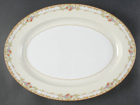 N122 16" Oval Serving Platter