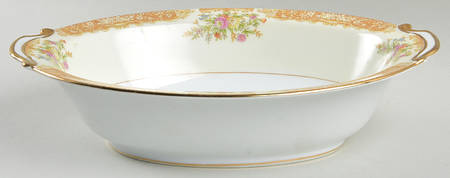 N123 10" Oval Vegetable Bowl by Noritake