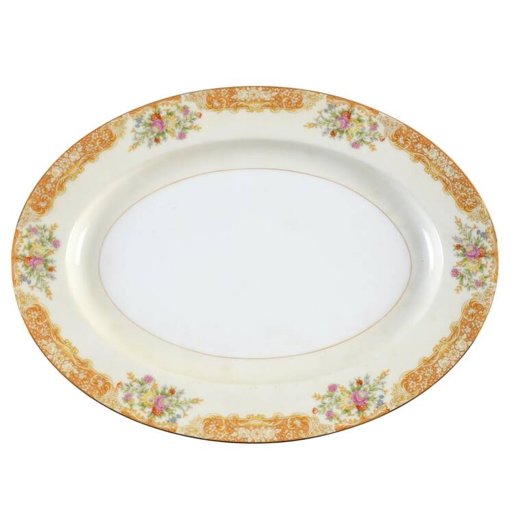 N123 11" Oval Serving Platter