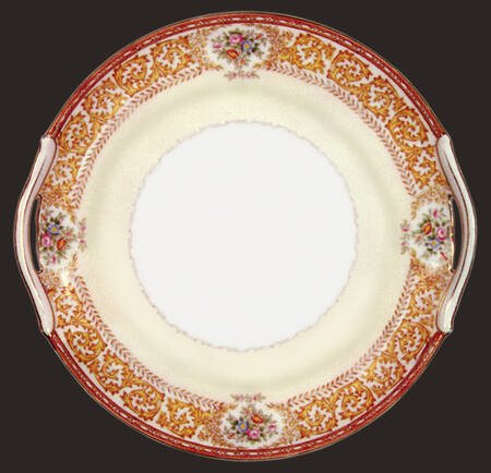 N125 Handled Cake Plate
