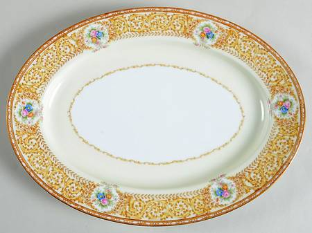 N125 11" Oval Serving Platter