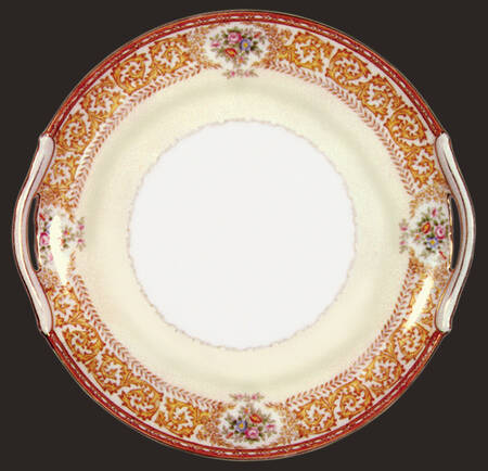 N126 Handled Cake Plate