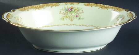 N127 10" Oval Vegetable Bowl