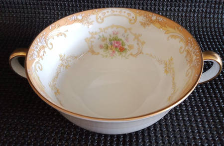 N130 Flat Cream Soup Bowl
