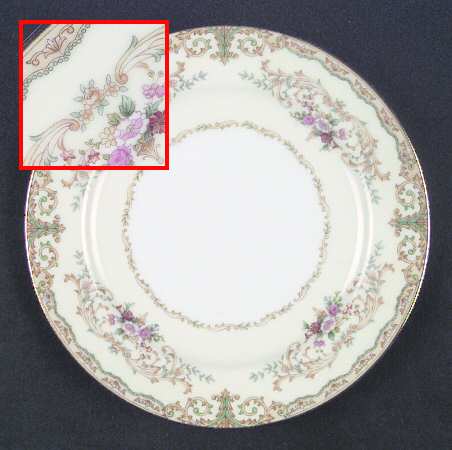 N136 Salad Plate