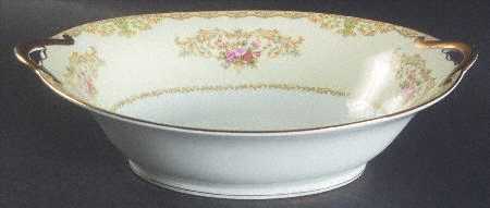 N136 10" Oval Vegetable Bowl