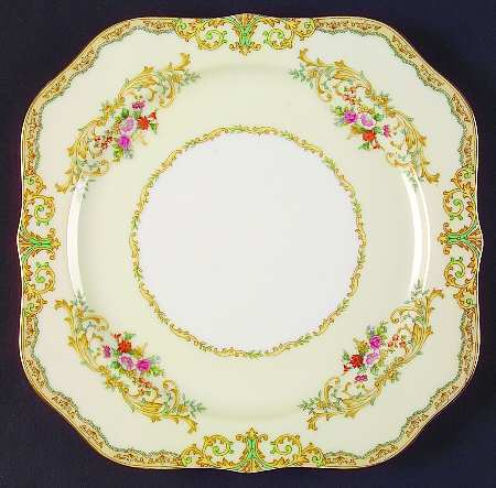 N136 Square Salad Plate