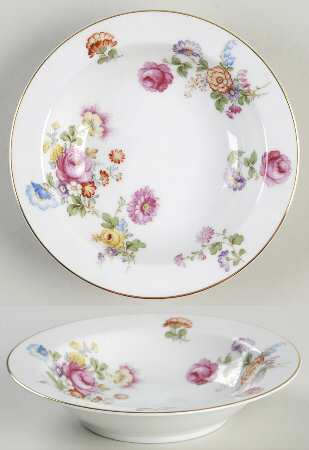 N142 Rim Fruit/Dessert (Sauce) Bowl