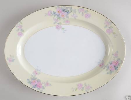 N143 16" Oval Serving Platter