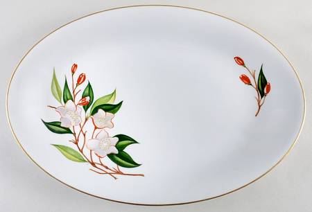 N144 16" Oval Serving Platter