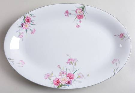 N147 16" Oval Serving Platter