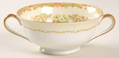 N149 Footed Cream Soup Bowl