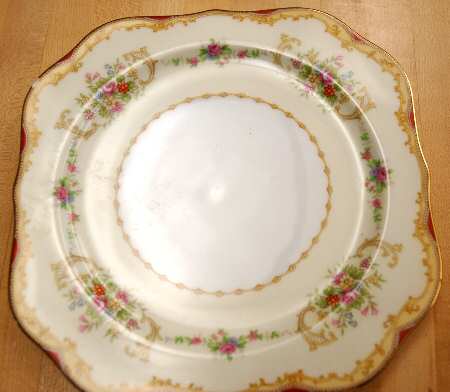 N154 Square Salad Plate