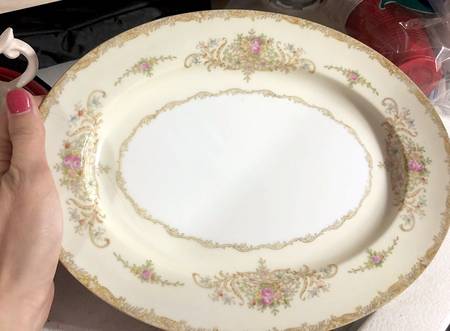 N156 11" Oval Serving Platter
