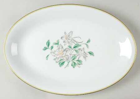 N161 16" Oval Serving Platter