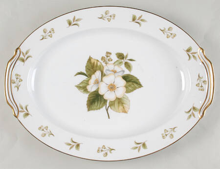 N164 16" Oval Serving Platter