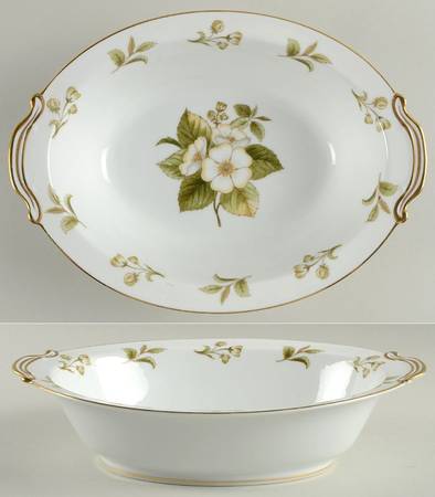 N164 10" Oval Vegetable Bowl