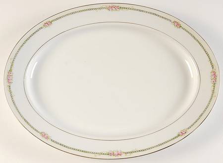 N165 16" Oval Serving Platter