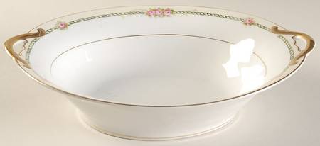 N165 10" Oval Vegetable Bowl