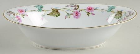 N168 10" Oval Vegetable Bowl