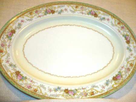 N174 13" Oval Serving Platter