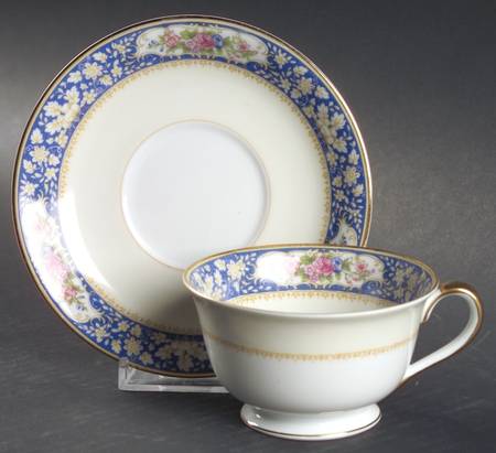 Margo Footed Cup & Saucer Set