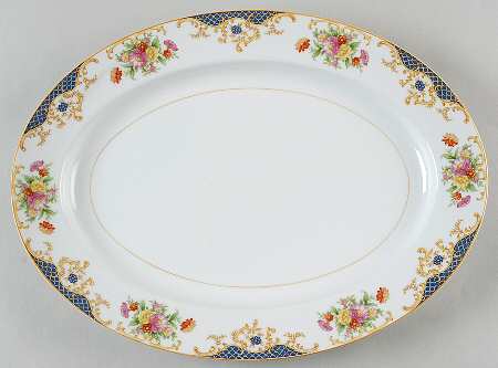 N179 13" Oval Serving Platter