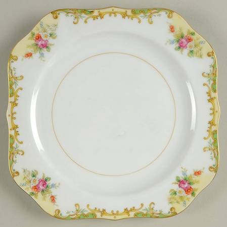 N186 Square Salad Plate