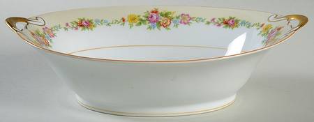 N187 10" Oval Vegetable Bowl