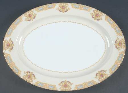 N194 16" Oval Serving Platter