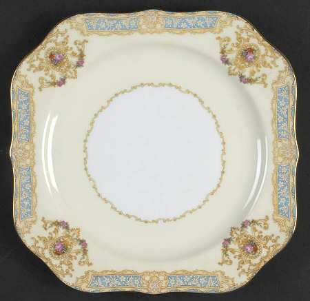N194 Square Salad Plate