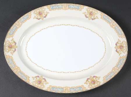 N194 13" Oval Serving Platter