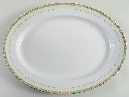 N195 16" Oval Serving Platter