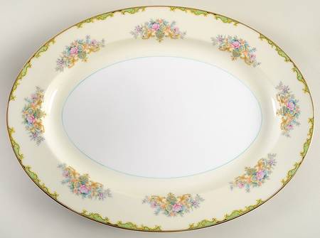 N204 16" Oval Serving Platter