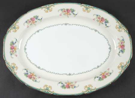 N205 16" Oval Serving Platter