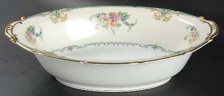 N205 10" Oval Vegetable Bowl