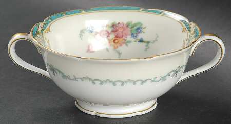 N205 Footed Cream Soup Bowl