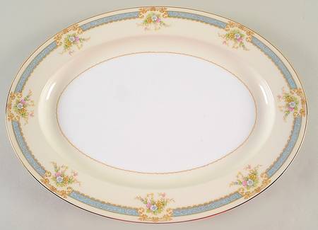 N21 16" Oval Serving Platter