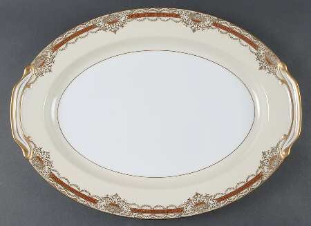 Prunella 16" Oval Serving Platter