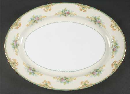 N213 16" Oval Serving Platter
