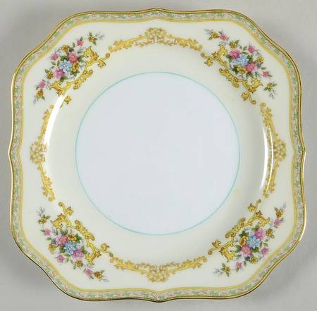 N214 Square Salad Plate