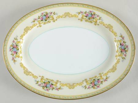 N214 11" Oval Serving Platter