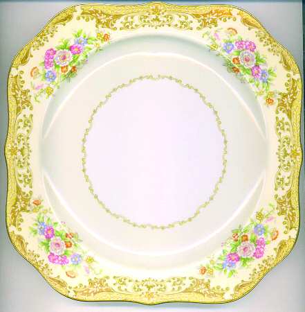 N216 Square Salad Plate