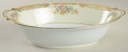 N216 10" Oval Vegetable Bowl