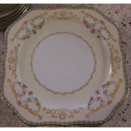 N222 Square Salad Plate