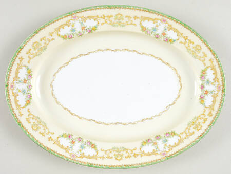N222 12" Oval Serving Platter