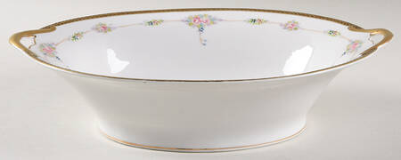 N224 10" Oval Vegetable Bowl