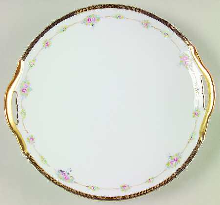 N224 Handled Cake Plate